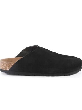 Seychelles Black Suede Slip-On Clog ‘Feels Like Home’ Mules